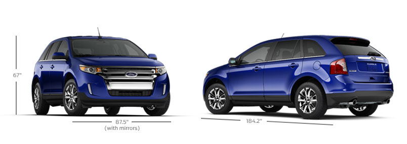 Ford edge outside dimensions #5