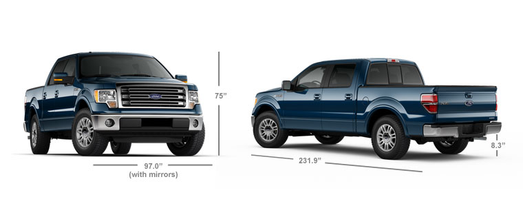 Ford raptor box dimensions #4
